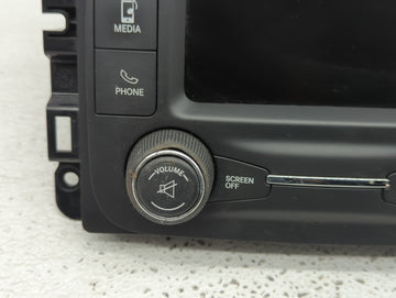 2019 Dodge Ram 1500 Radio AM FM Cd Player Receiver Replacement P/N:P68365210AC Fits Fits 2017 2018 2020 OEM Used Auto Parts