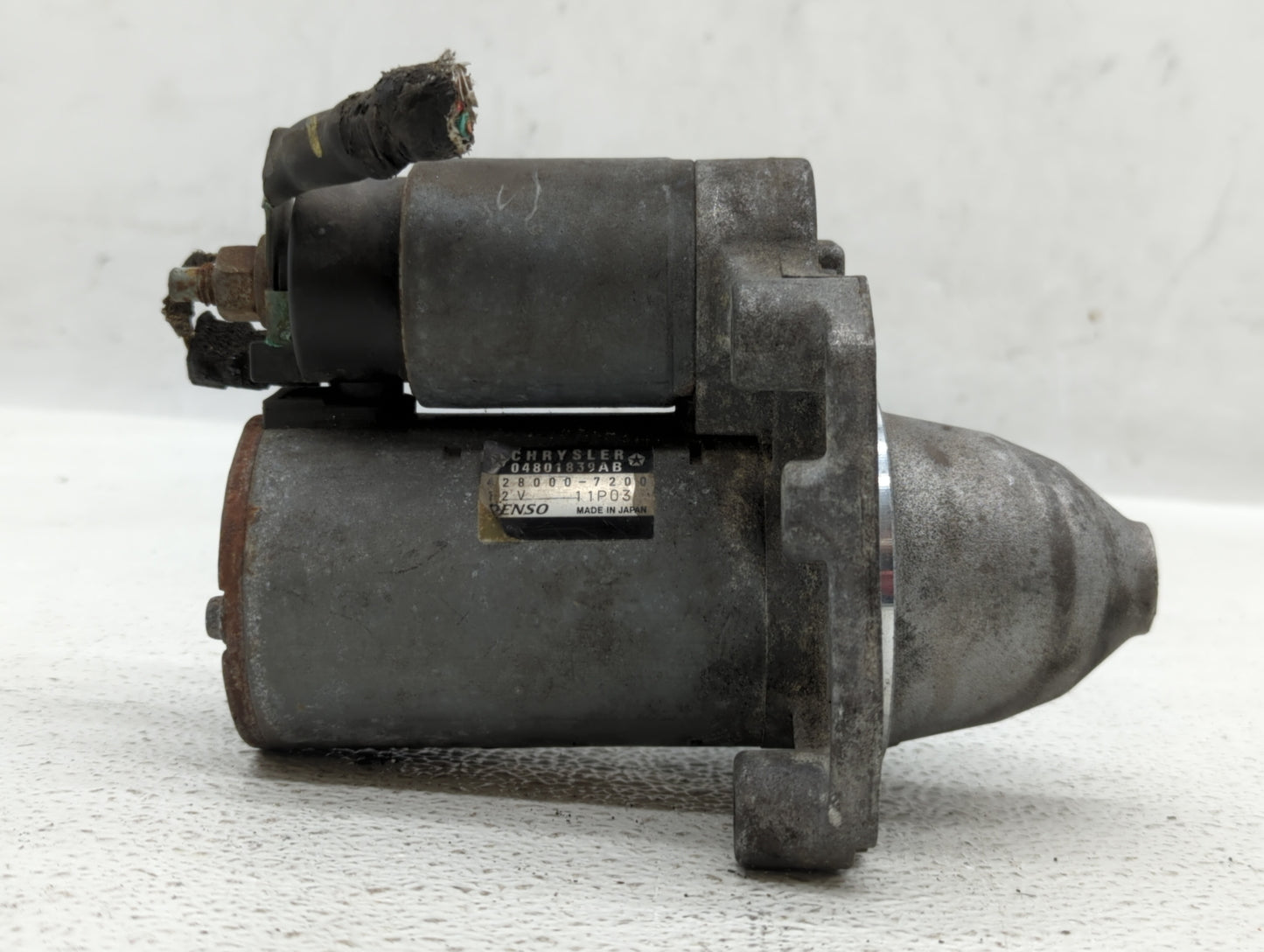 2019 Dodge Ram 1500 Car Starter Motor Solenoid OEM P/N:04801839AB 428000-9300 Fits OEM Used Auto Parts - Oemusedautoparts1.c