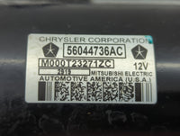 2019 Dodge Ram 1500 Car Starter Motor Solenoid OEM P/N:M000T2327ZC 56044736AC Fits OEM Used Auto Parts - Oemusedautoparts1.c