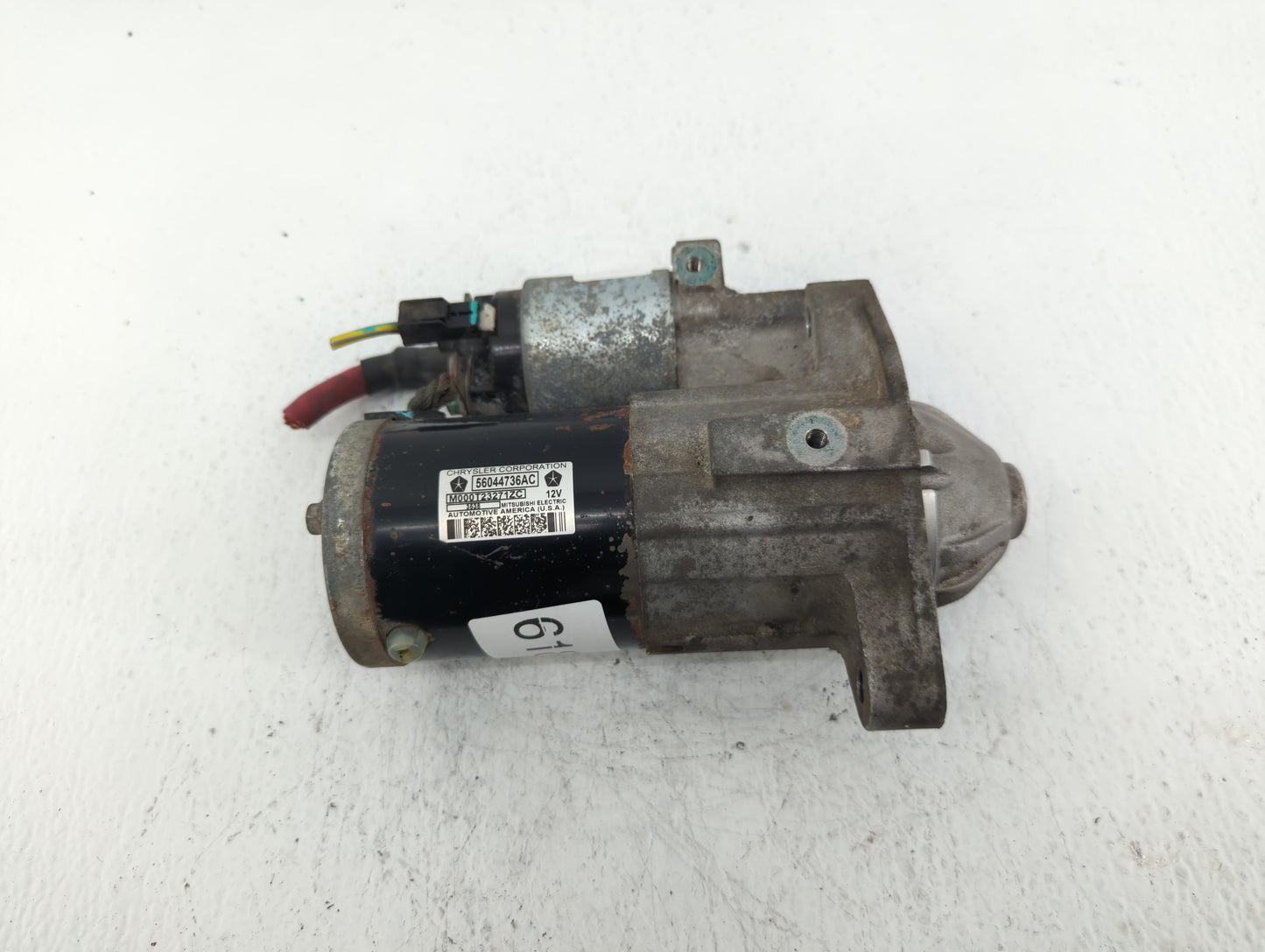 2019 Dodge Ram 1500 Car Starter Motor Solenoid OEM P/N:M000T23271ZC 56044736AC Fits OEM Used Auto Parts - Oemusedautoparts1.