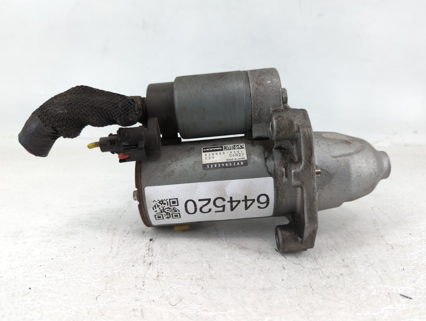 2019 Dodge Ram 1500 Car Starter Motor Solenoid OEM P/N:56029852AB 428000-9301 Fits OEM Used Auto Parts - Oemusedautoparts1.c