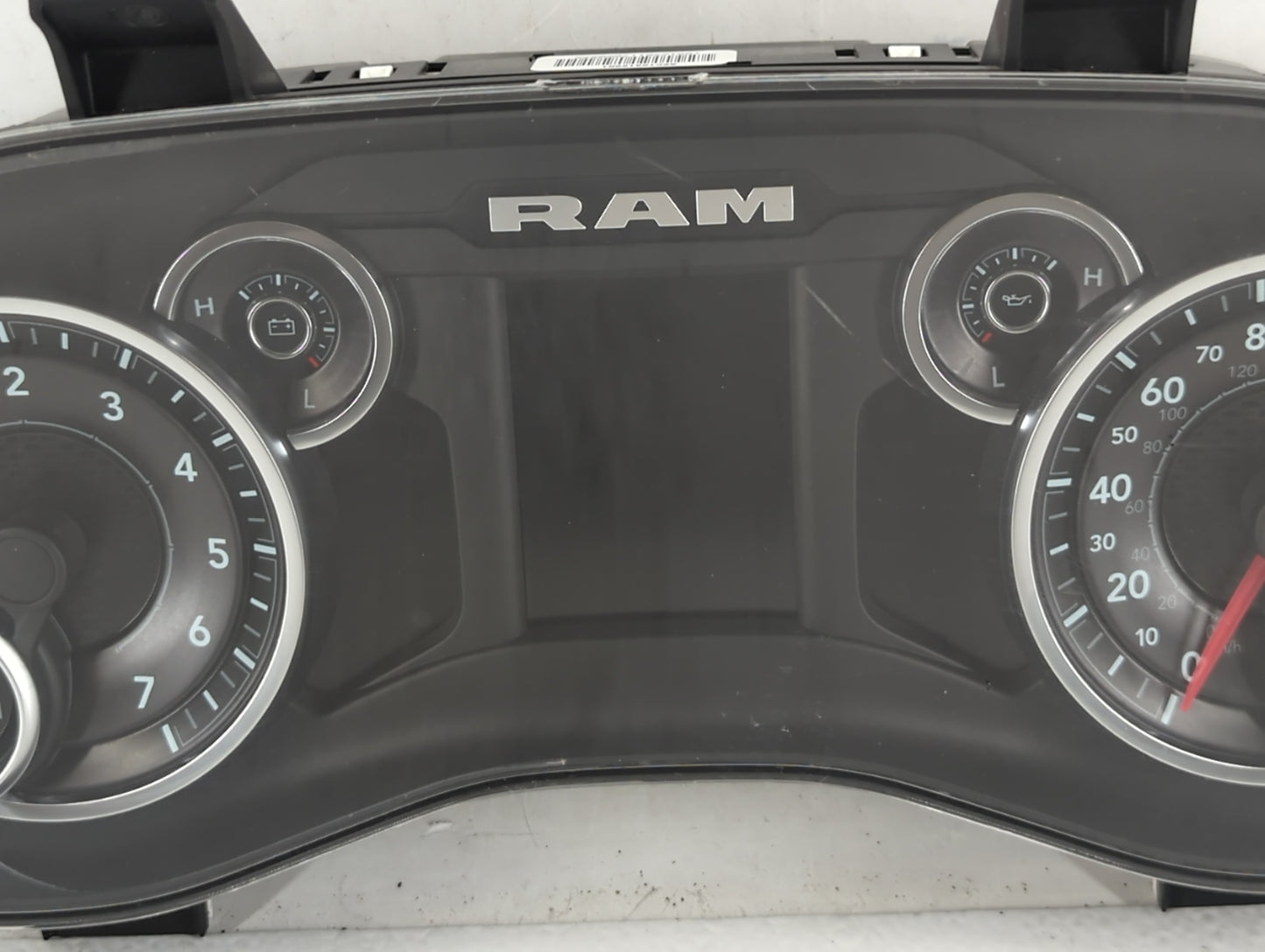2019 Dodge Ram 1500 Instrument Cluster Speedometer Gauges P/N:P68294043AH Miles: Fits OEM Used Auto Parts - Oemusedautoparts