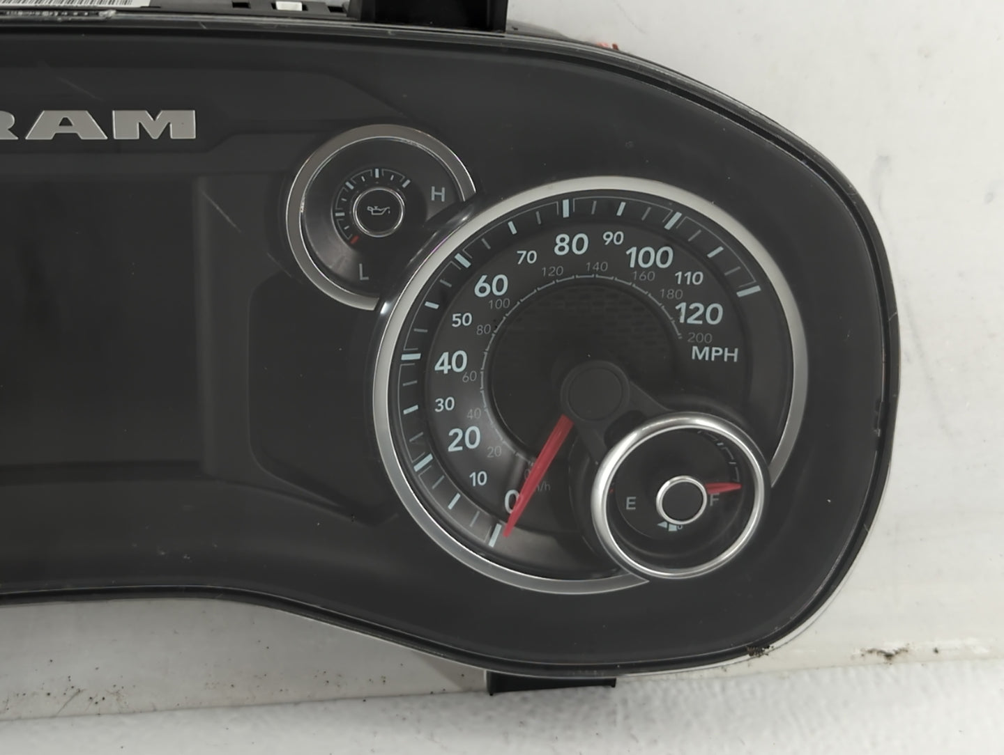 2019 Dodge Ram 1500 Instrument Cluster Speedometer Gauges P/N:P68294043AH Miles: Fits OEM Used Auto Parts - Oemusedautoparts
