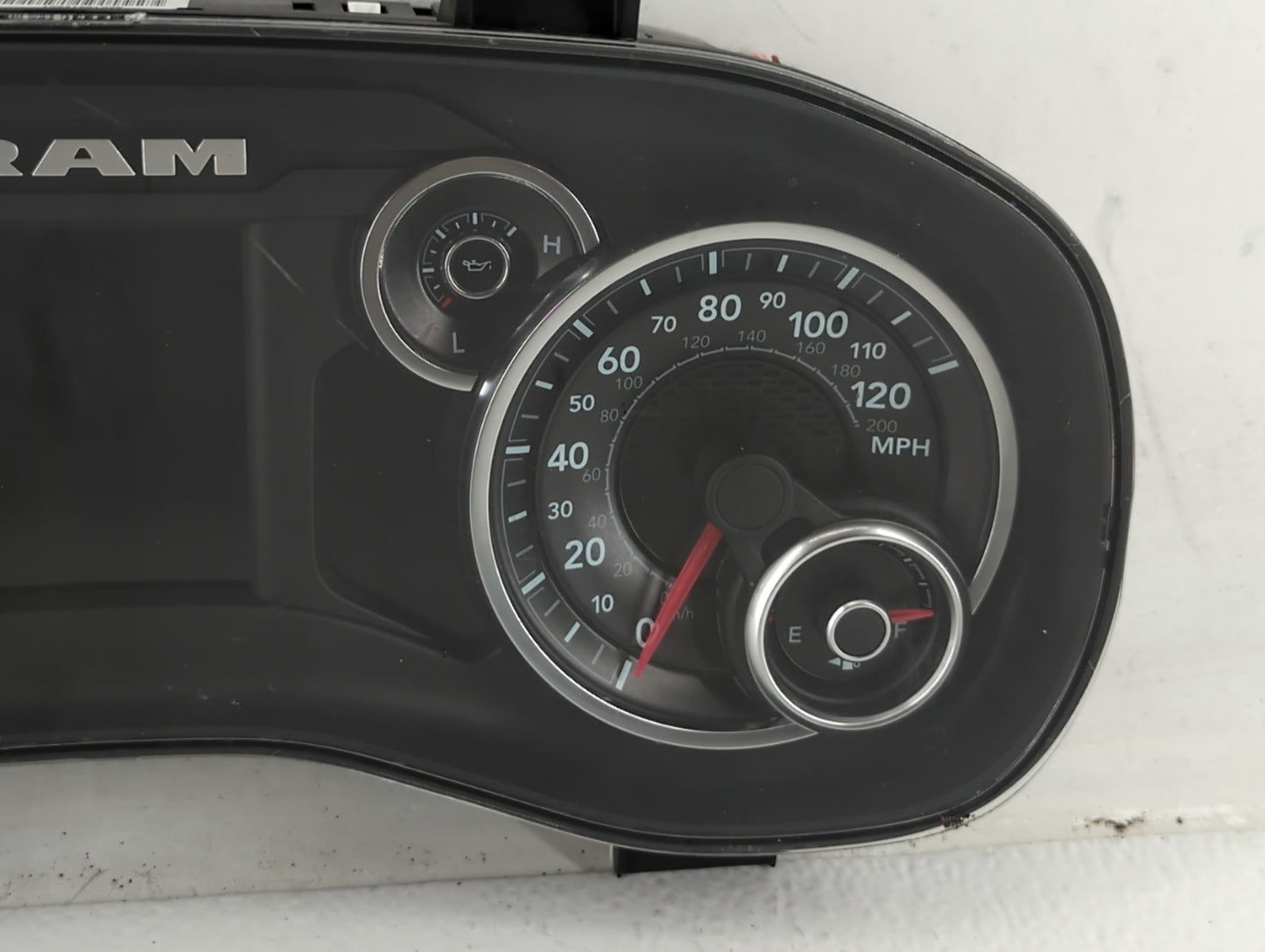2019 Dodge Ram 1500 Instrument Cluster Speedometer Gauges P/N:P68294043AH Miles: Fits OEM Used Auto Parts - Oemusedautoparts