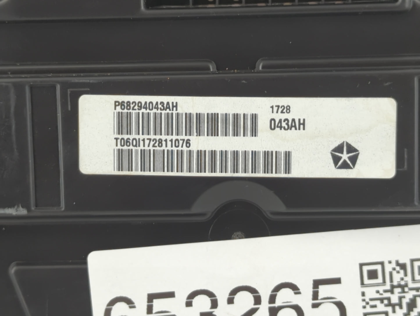 2019 Dodge Ram 1500 Instrument Cluster Speedometer Gauges P/N:P68294043AH Fits OEM Used Auto Parts - Oemusedautoparts1.com