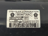 2019 Dodge Ram 1500 Car Starter Motor Solenoid OEM P/N:56044736AC Fits OEM Used Auto Parts - Oemusedautoparts1.com