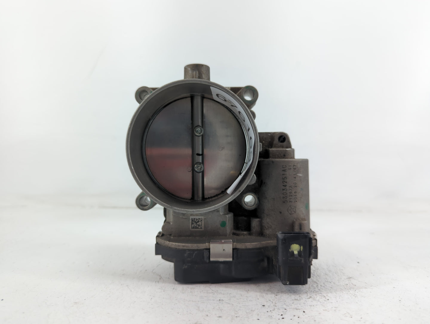2019 Dodge Ram 1500 Throttle Body P/N:53034251AC Fits Fits 2012 2013 2014 2015 2016 2017 2018 2020 2021 2022 OEM Used Auto P
