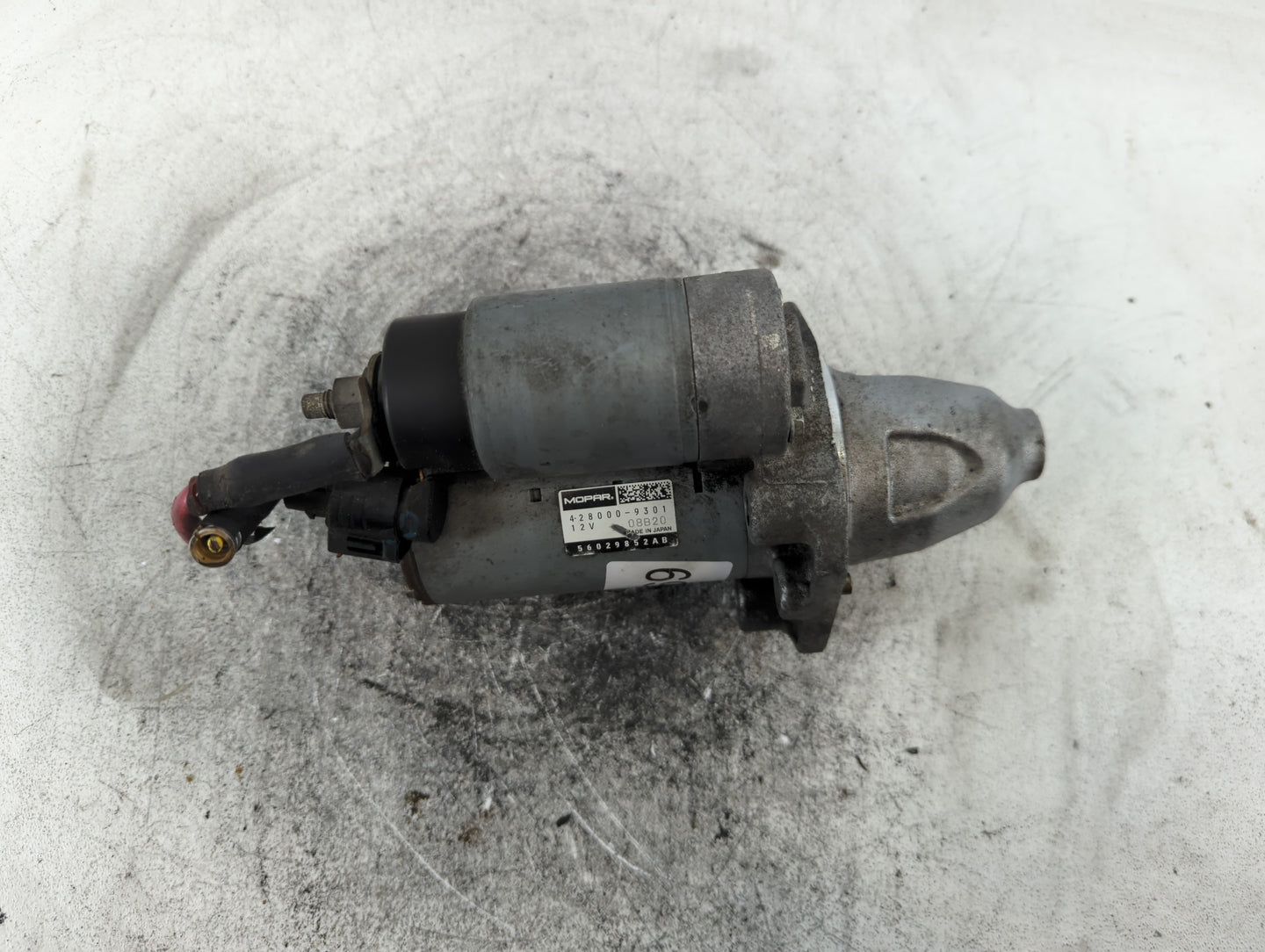 2019 Dodge Ram 1500 Car Starter Motor Solenoid OEM P/N:56029852AB 428000-9301 Fits OEM Used Auto Parts - Oemusedautoparts1.c