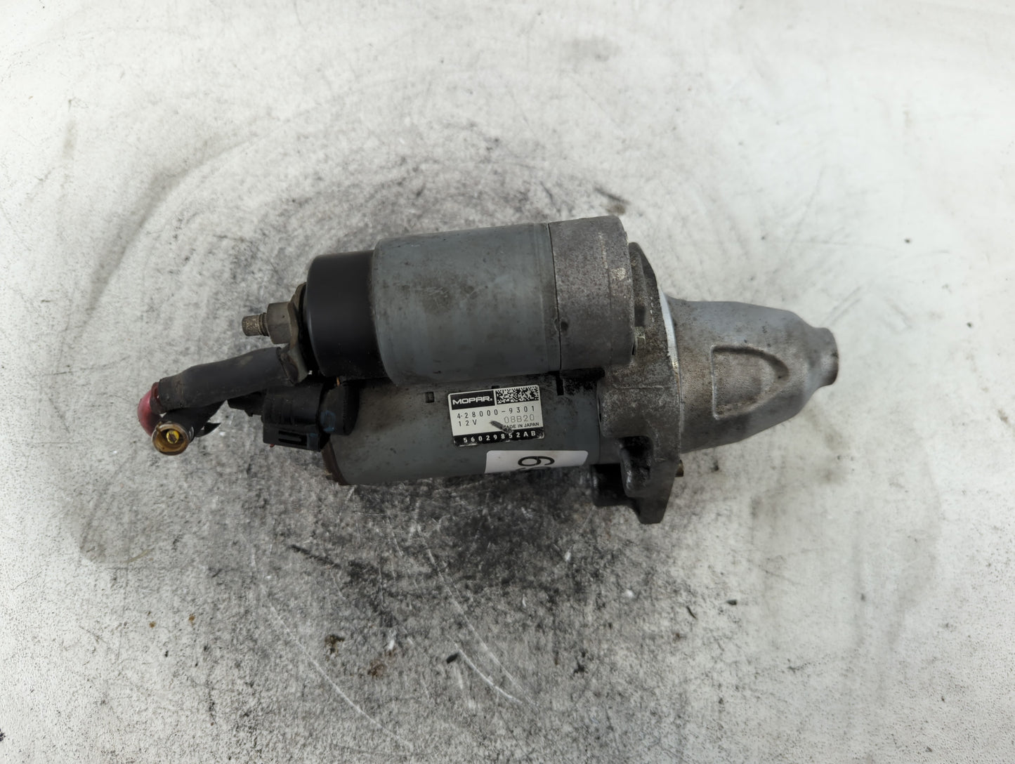2019 Dodge Ram 1500 Car Starter Motor Solenoid OEM P/N:56029852AB 428000-9301 Fits OEM Used Auto Parts - Oemusedautoparts1.c