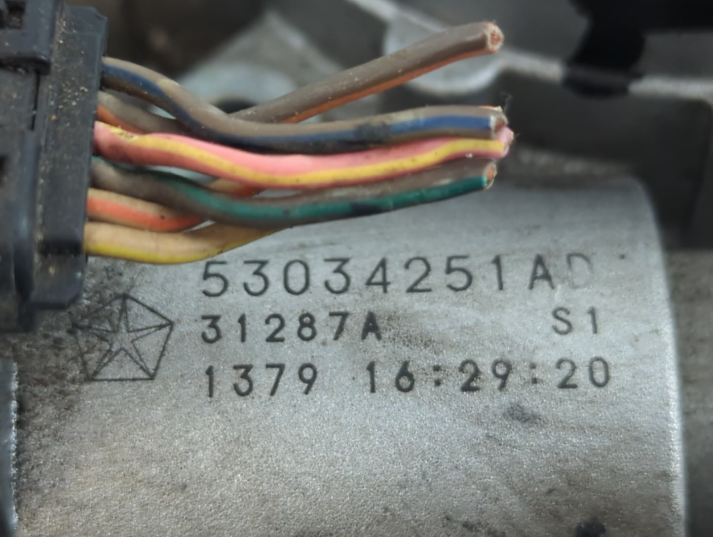 2019 Dodge Ram 1500 Throttle Body P/N:31287A 53034251AD Fits Fits 2012 2013 2014 2015 2016 2017 2018 2020 2021 2022 OEM Used