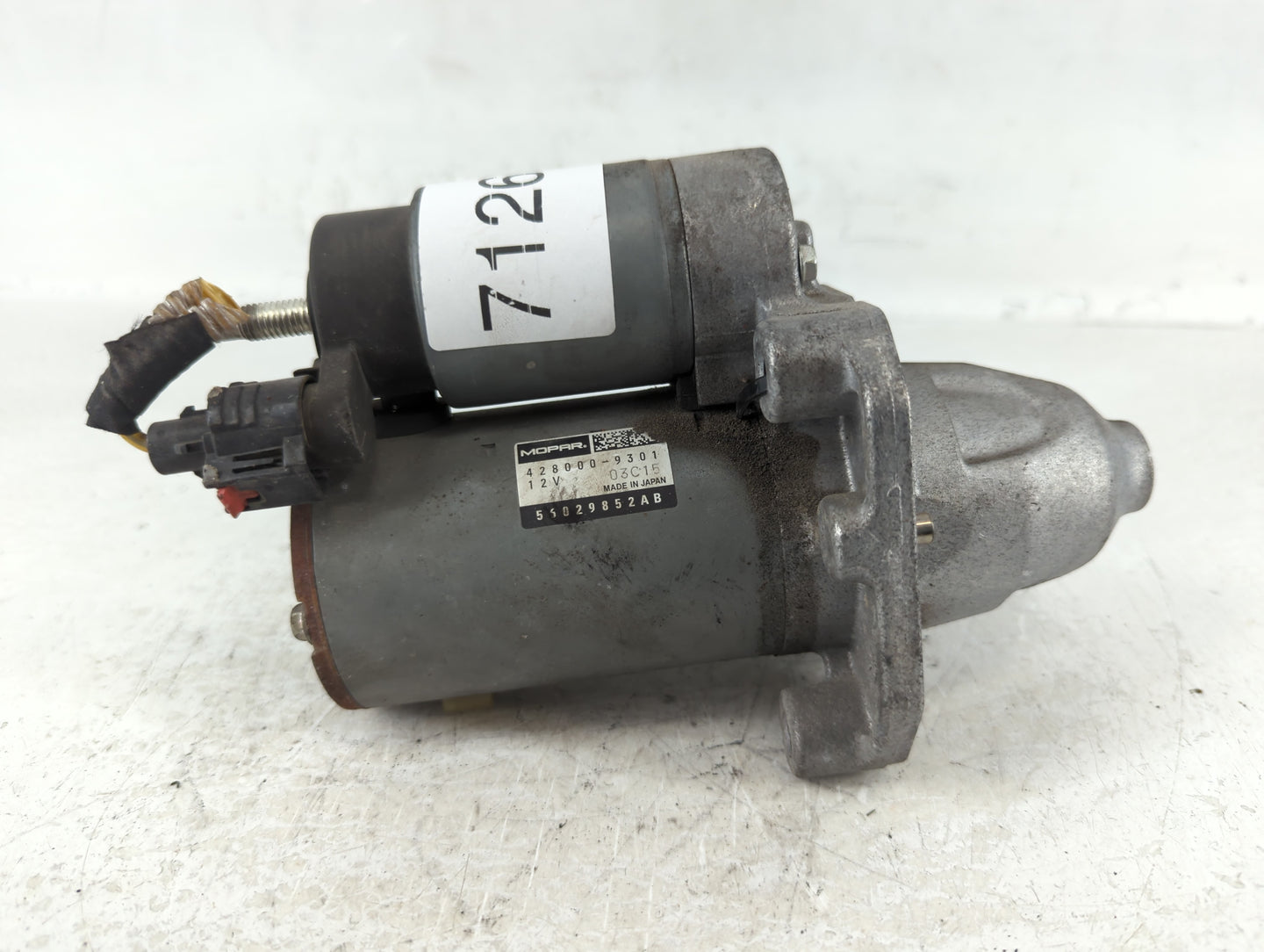 2019 Dodge Ram 1500 Car Starter Motor Solenoid OEM P/N:5602982AB 428000-9301 Fits OEM Used Auto Parts - Oemusedautoparts1.co
