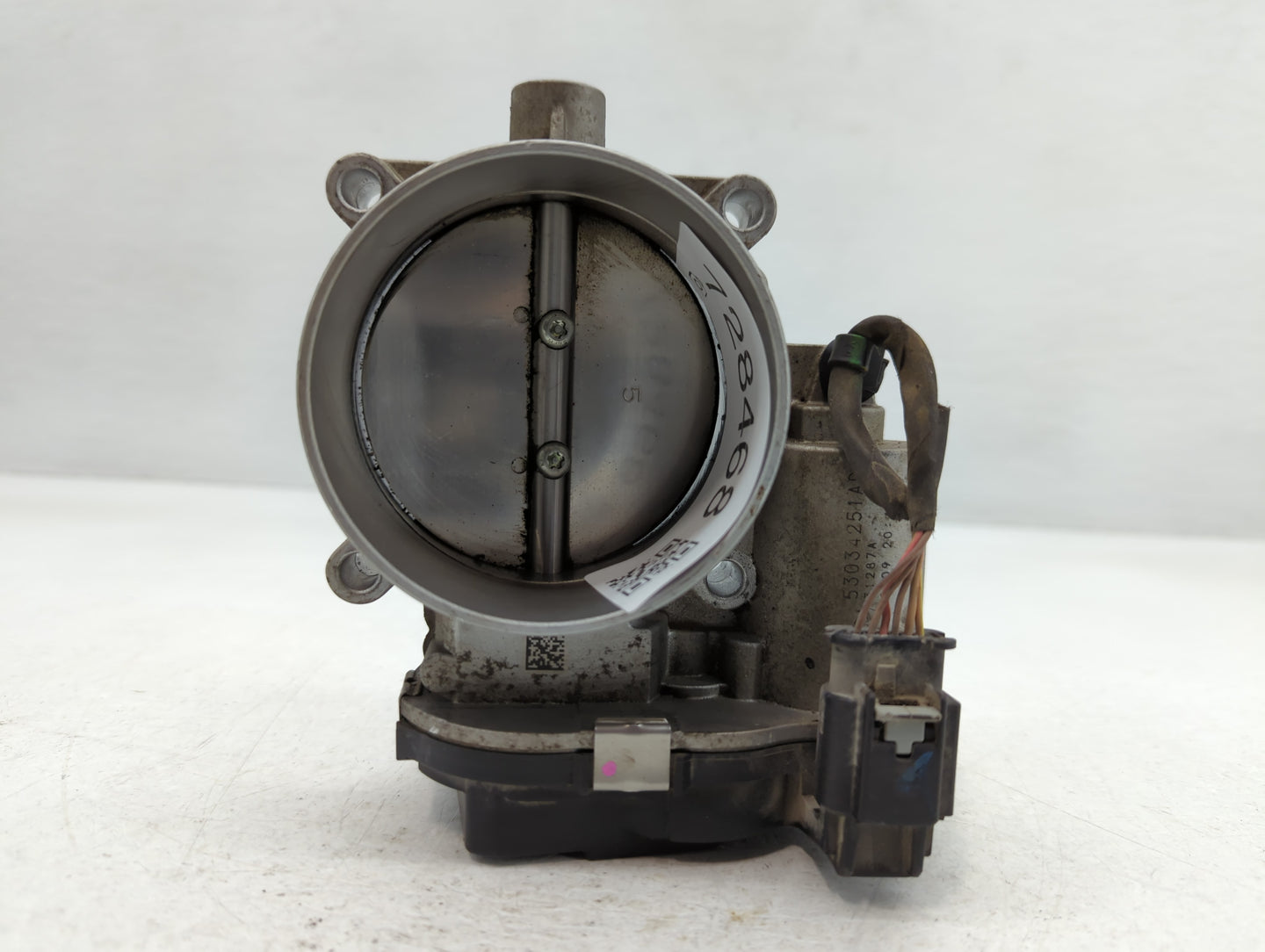 2019 Dodge Ram 1500 Throttle Body P/N:31287A 53034251AD Fits Fits 2012 2013 2014 2015 2016 2017 2018 2020 2021 2022 OEM Used