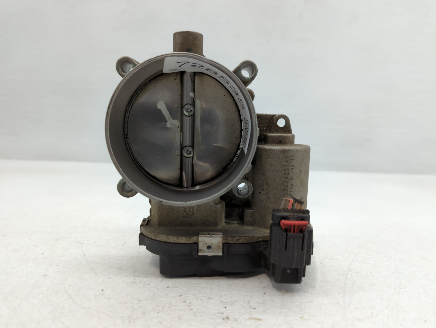 2019 Dodge Ram 1500 Throttle Body P/N:53034251AB Fits Fits 2012 2013 2014 2015 2016 2017 2018 2020 2021 2022 OEM Used Auto P