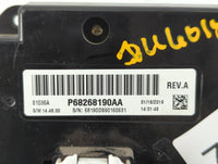 2019 Dodge Ram 1500 Climate Control Module Temperature AC/Heater Replacement P/N:P68268190AA Fits OEM Used Auto Parts - Oemu