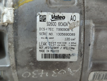 Dodge Ram 1500 Air Conditioning A/c Ac Compressor Oem
