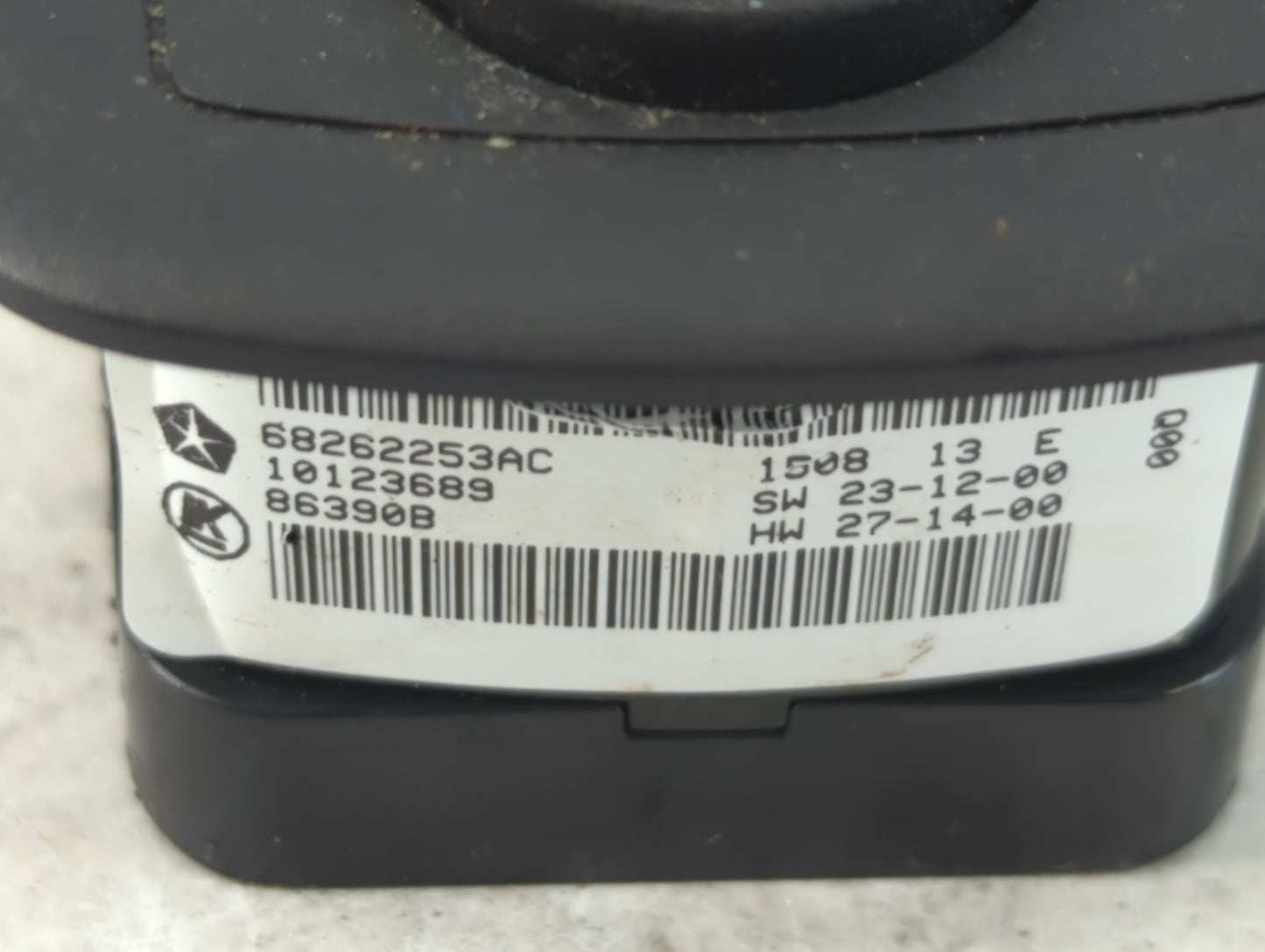 2019 Dodge Ram 1500 Master Power Window Switch Replacement Driver Side Left P/N:68262253AC Fits OEM Used Auto Parts - Oemuse