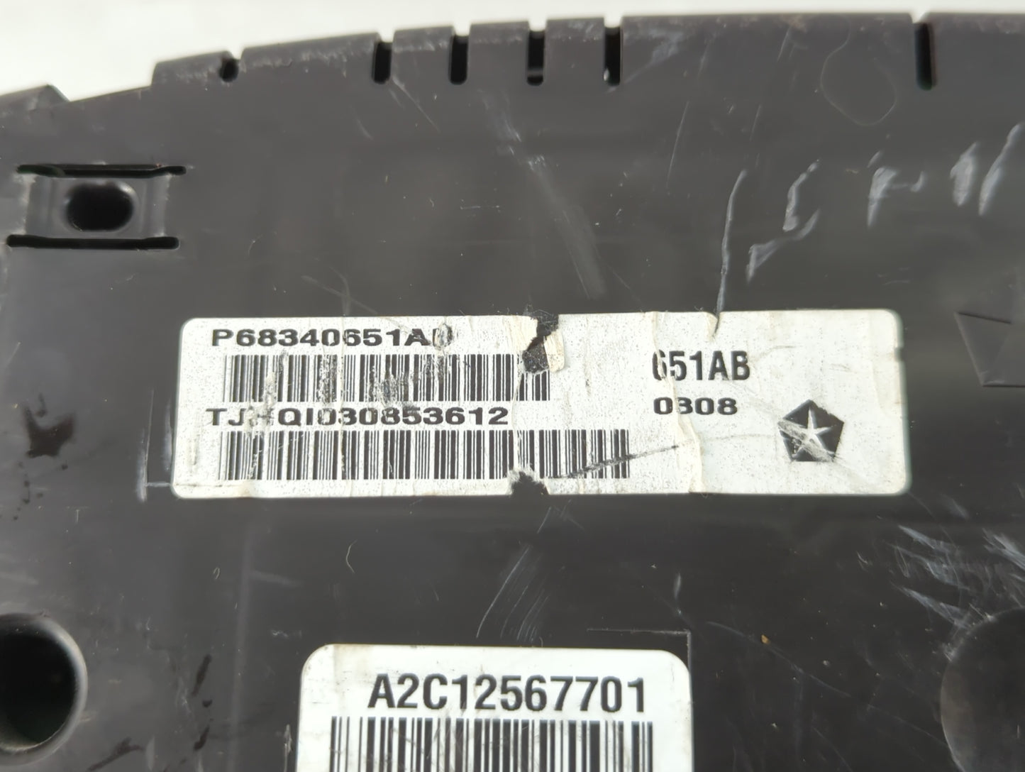 2019 Dodge Ram 1500 Instrument Cluster Speedometer Gauges P/N:A2C12567701 P68340651A Fits Fits 2018 OEM Used Auto Parts - Oe