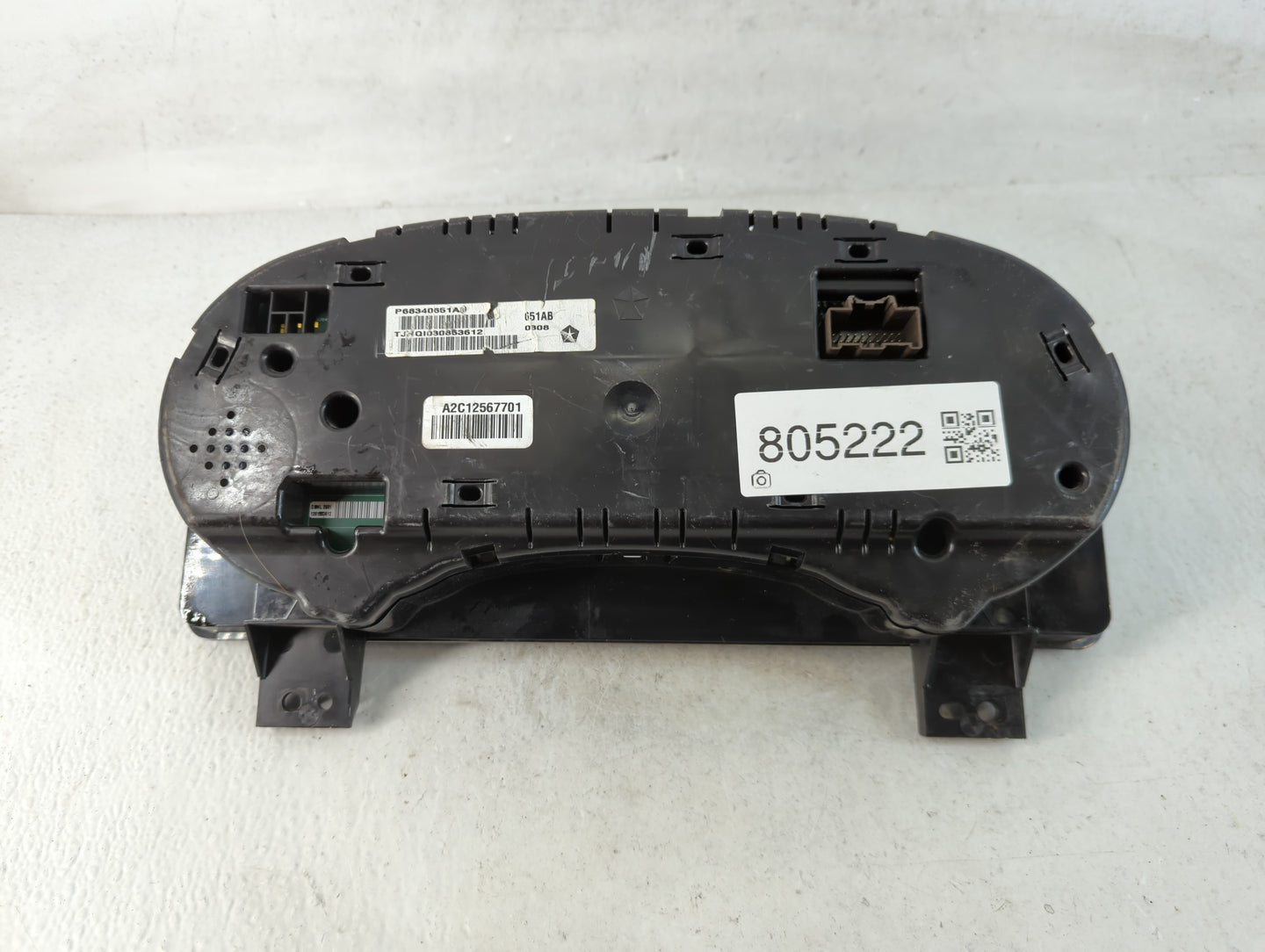 2019 Dodge Ram 1500 Instrument Cluster Speedometer Gauges P/N:A2C12567701 P68340651A Fits Fits 2018 OEM Used Auto Parts - Oe