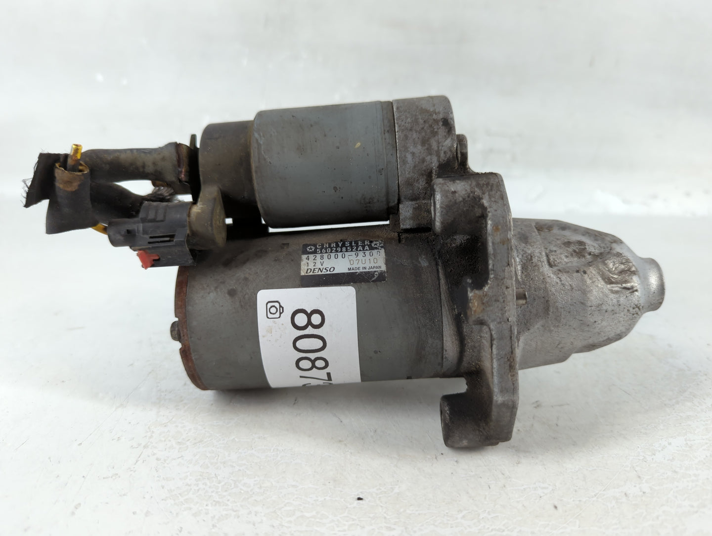 2019 Dodge Ram 1500 Car Starter Motor Solenoid OEM P/N:56029852AA 428000-9300 Fits OEM Used Auto Parts - Oemusedautoparts1.c