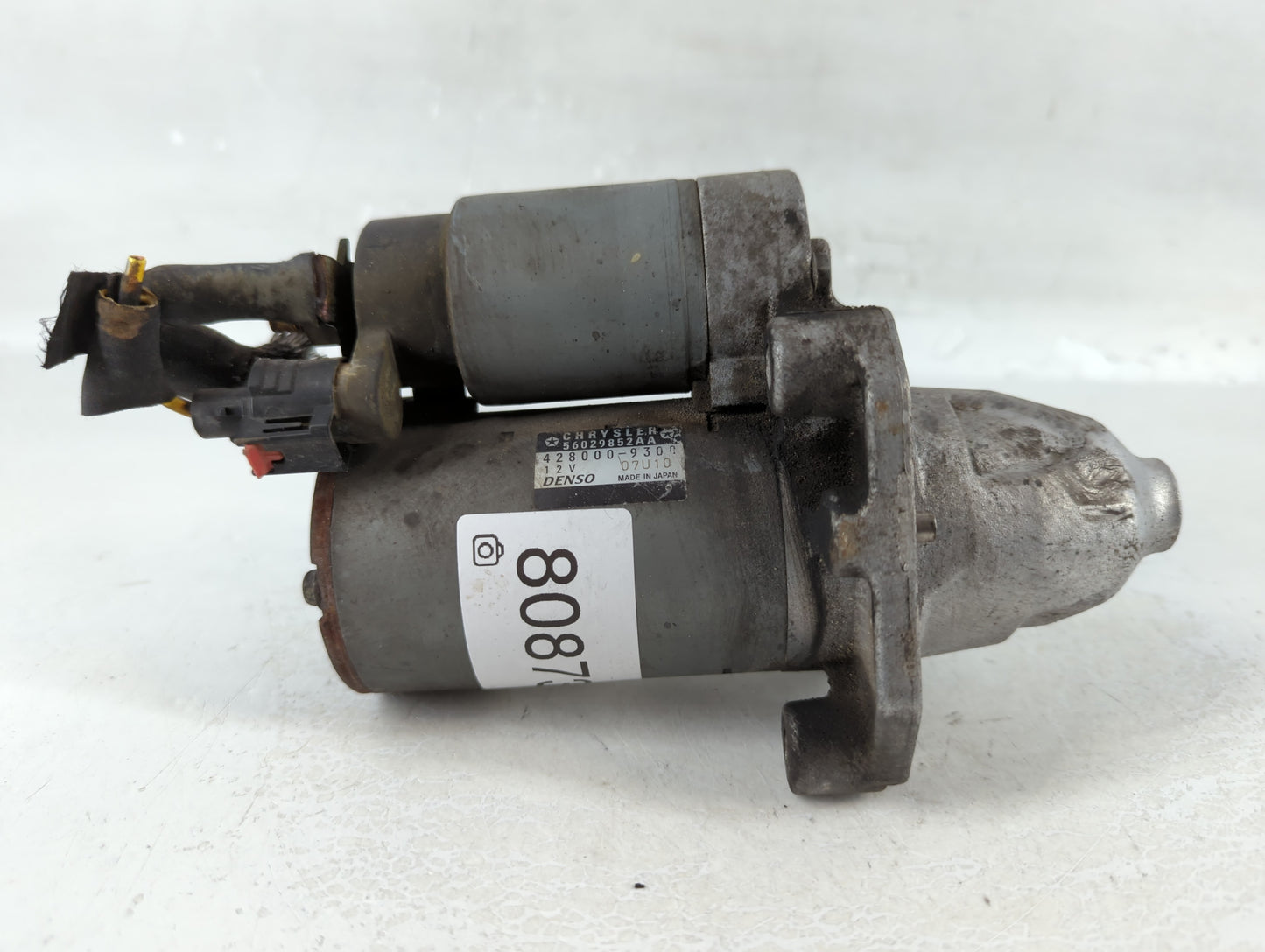 2019 Dodge Ram 1500 Car Starter Motor Solenoid OEM P/N:56029852AA 428000-9300 Fits OEM Used Auto Parts - Oemusedautoparts1.c