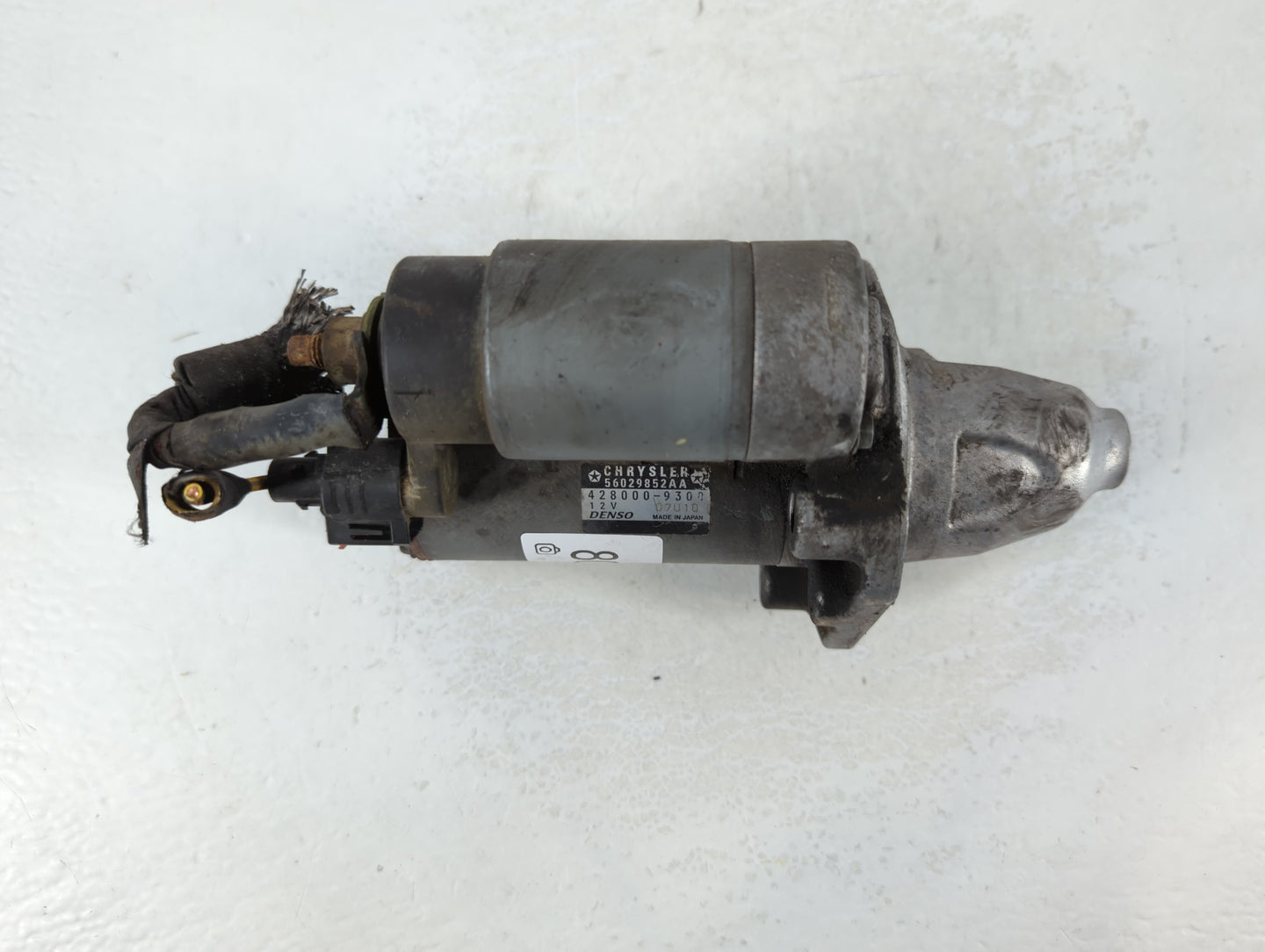 2019 Dodge Ram 1500 Car Starter Motor Solenoid OEM P/N:56029852AA 428000-9300 Fits OEM Used Auto Parts - Oemusedautoparts1.c