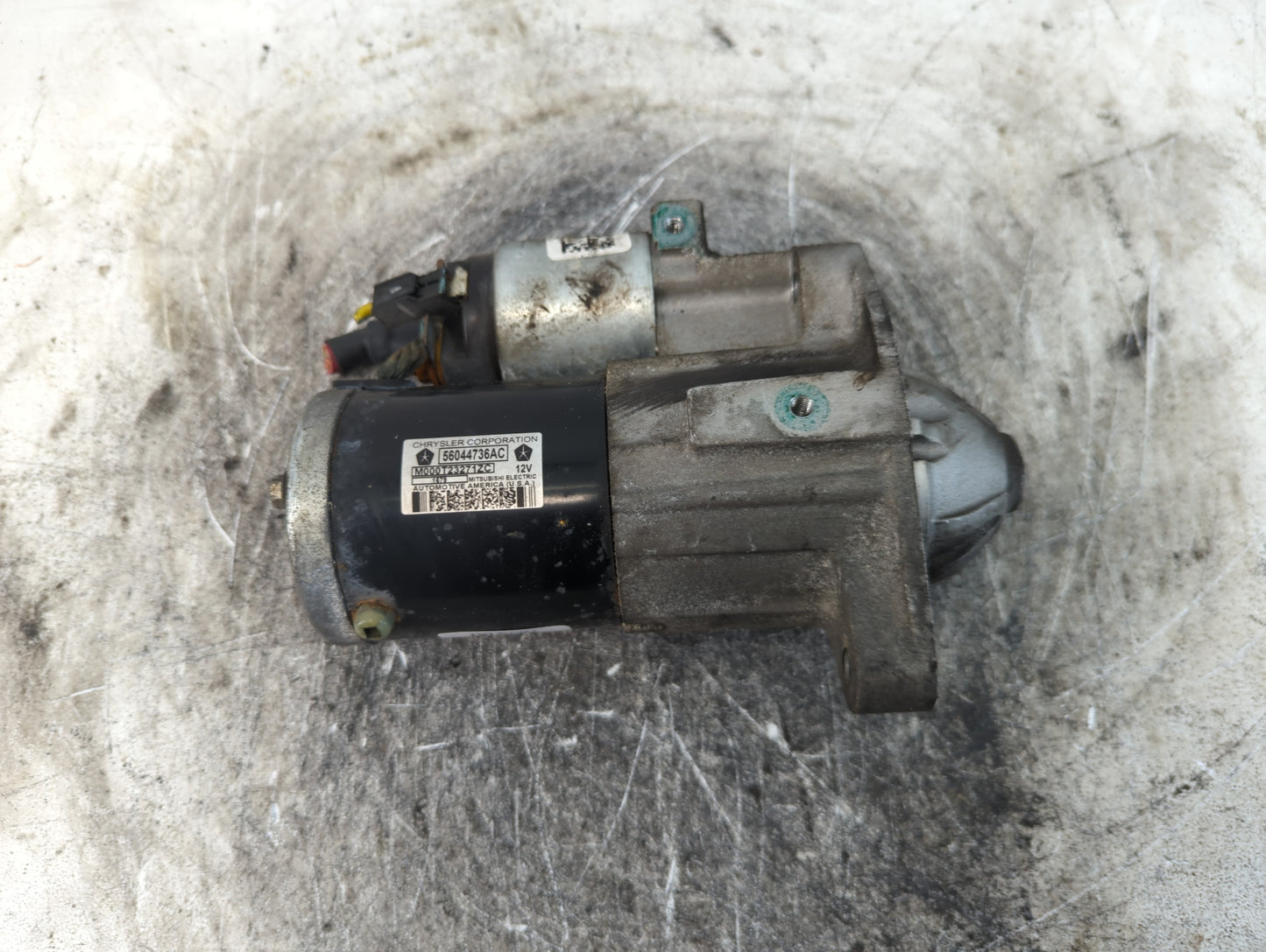 2019 Dodge Ram 1500 Car Starter Motor Solenoid OEM P/N:56044736AC Fits OEM Used Auto Parts - Oemusedautoparts1.com