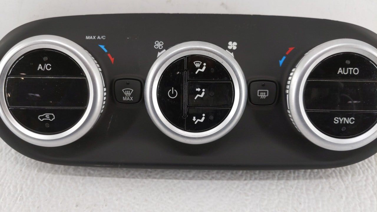 2019 Fiat 500 Climate Control Module Temperature AC/Heater Replacement Fits OEM Used Auto Parts - Oemusedautoparts1.com