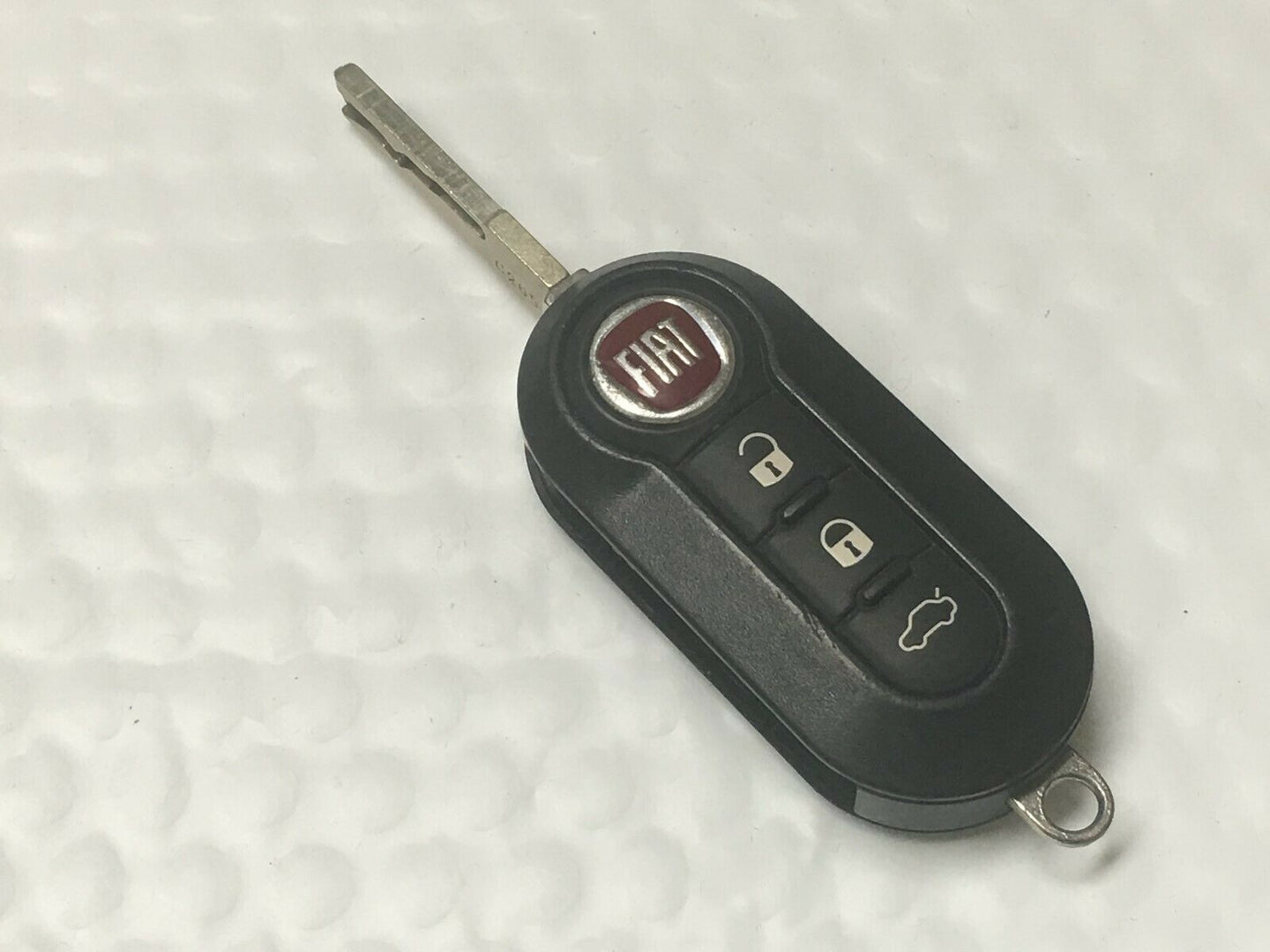 Fiat 500 Keyless Entry Remote Ltqf12am433tx 3 Buttons - Oemusedautoparts1.com