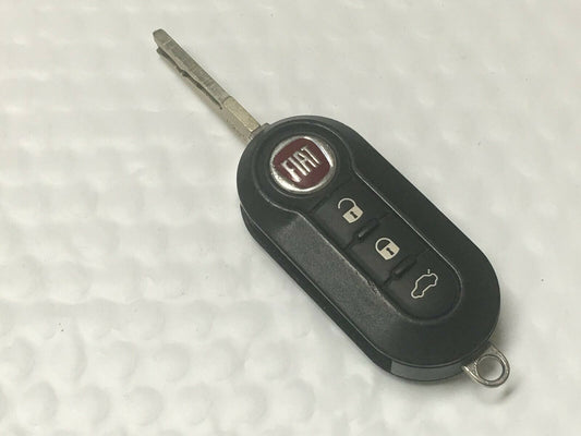 Fiat 500 Keyless Entry Remote Ltqf12am433tx 3 Buttons - Oemusedautoparts1.com