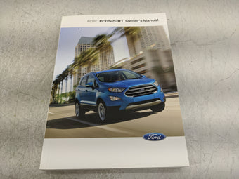 compare product 2019 Ford Ecosport Owners Manual Book Guide P/N:LN1J-19A321-ZFA OEM Used Auto Parts