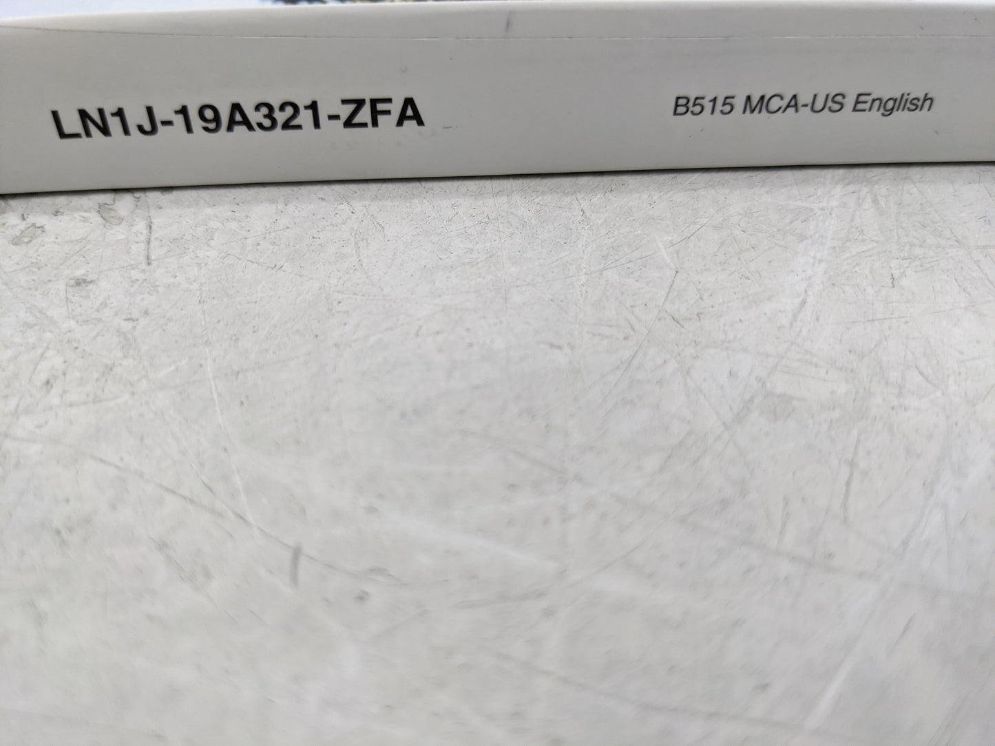 2019 Ford Ecosport Owners Manual Book Guide P/N:LN1J-19A321-ZFA OEM Used Auto Parts - Oemusedautoparts1.com
