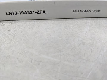 2019 Ford Ecosport Owners Manual Book Guide P/N:LN1J-19A321-ZFA OEM Used Auto Parts