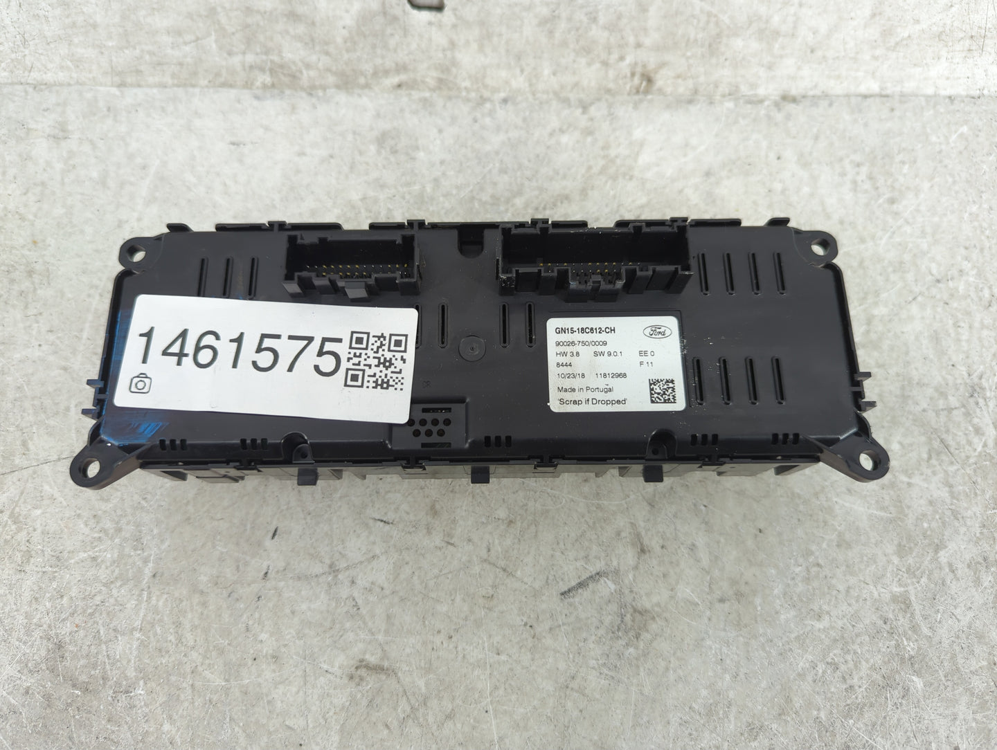 2018-2020 Ford Ecosport Climate Control Module Temperature AC/Heater Replacement P/N:GN15-18C612-CH Fits Fits 2018 2019 2020