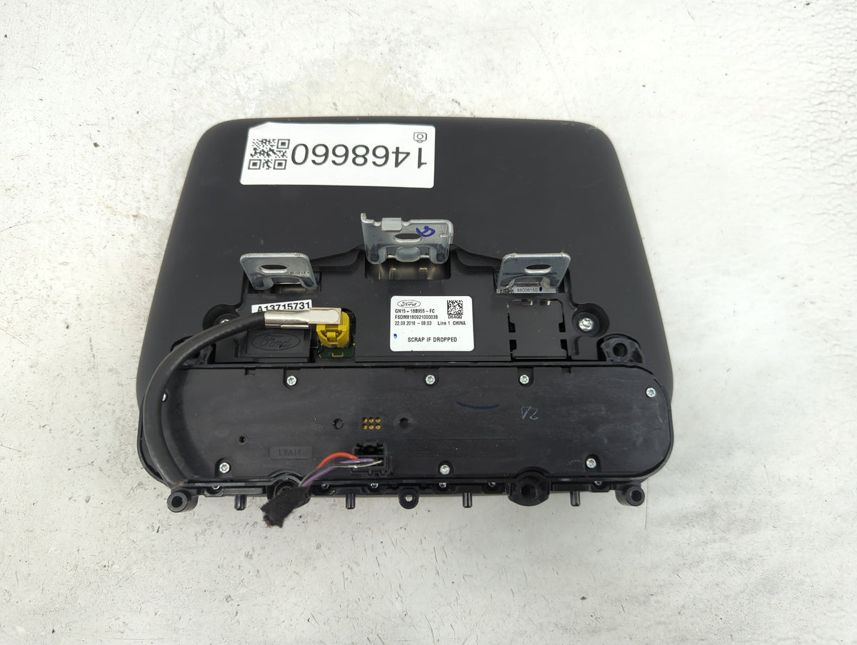 2018-2019 Ford Ecosport Information Radio Display Screen 1468660 - Oemusedautoparts1.com