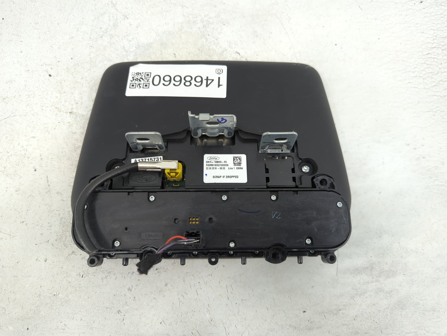 2018-2019 Ford Ecosport Information Display Screen 1468660 - Oemusedautoparts1.com