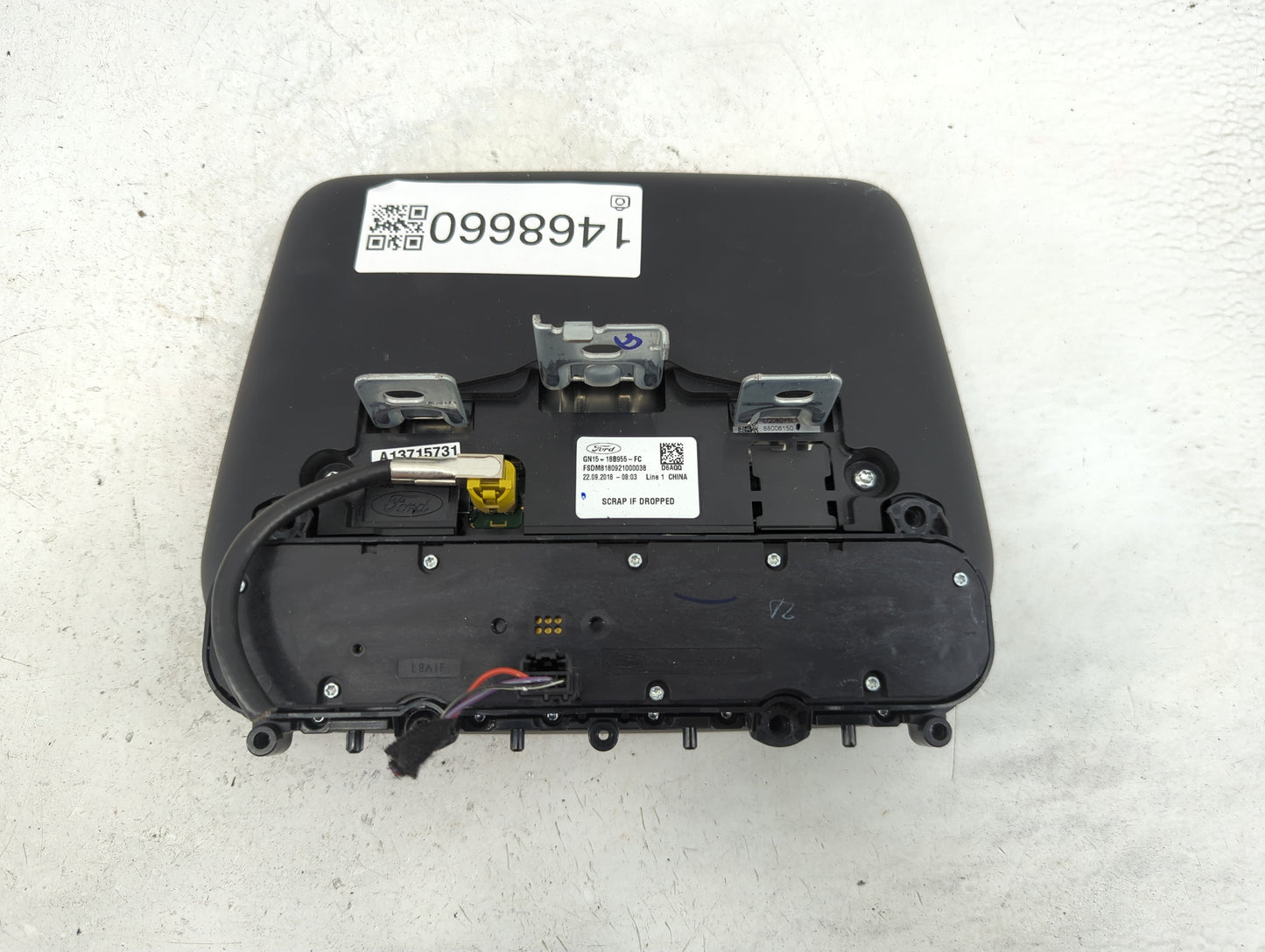 2018-2019 Ford Ecosport Information Display Screen 1468660 - Oemusedautoparts1.com