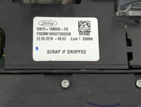 2018-2019 Ford Ecosport Information Radio Display Screen 1468660 - Oemusedautoparts1.com