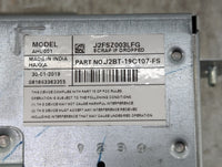 2018-2019 Ford Ecosport Radio AM FM Cd Player Receiver Replacement P/N:J2FSZ003LFG J2BT-19C107-FS Fits Fits 2018 2019 OEM Us