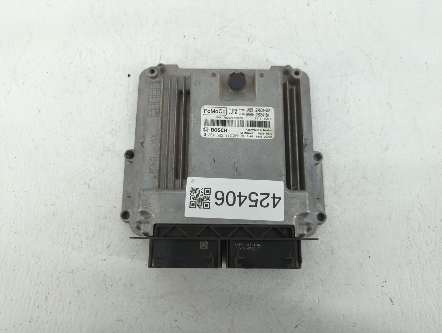 2018-2021 Ford Ecosport PCM Engine Control Computer ECU ECM PCU OEM P/N:JN15-12A650-BSA GN15-12A650-AGB Fits OEM Used Auto P