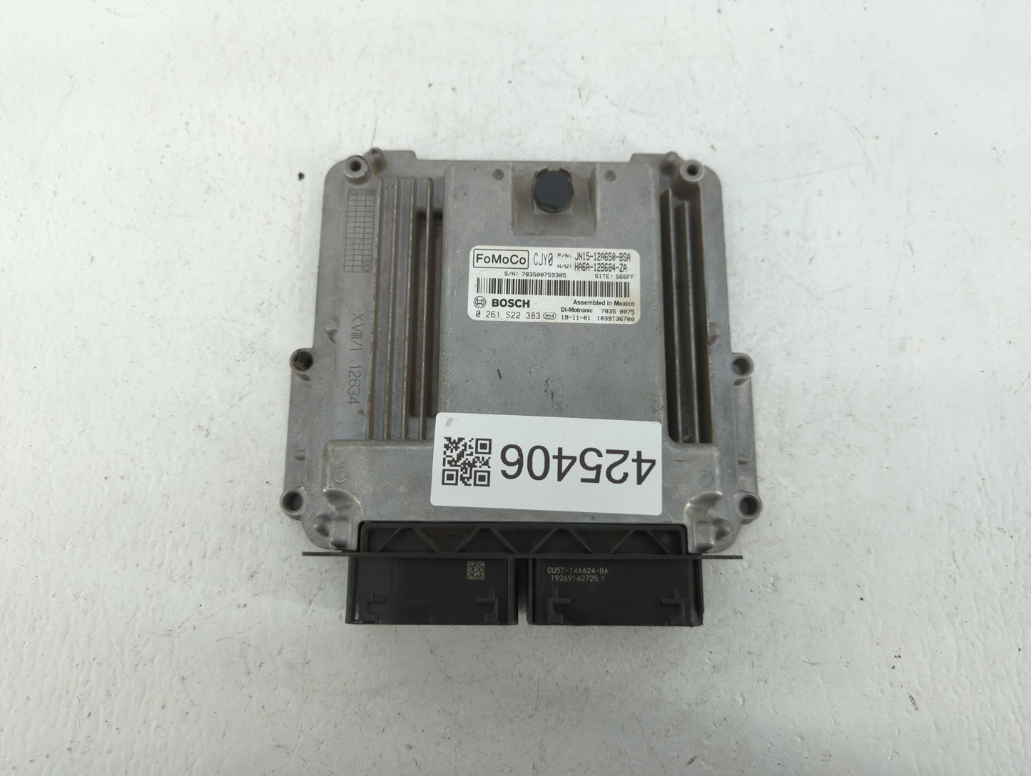 2018-2021 Ford Ecosport PCM Engine Control Computer ECU ECM PCU OEM P/N:JN15-12A650-BSA GN15-12A650-AGB Fits OEM Used Auto P