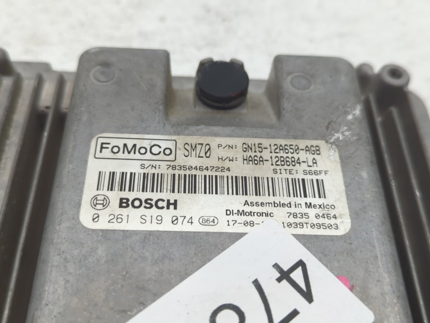 2018-2021 Ford Ecosport PCM Engine Control Computer ECU ECM PCU OEM P/N:GN15-12A650-AGB JN15-12A650-BSA Fits OEM Used Auto P