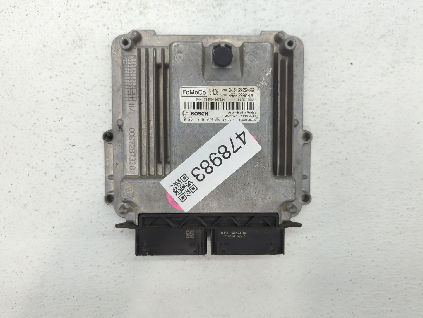 2018-2021 Ford Ecosport PCM Engine Control Computer ECU ECM PCU OEM P/N:GN15-12A650-AGB JN15-12A650-BSA Fits OEM Used Auto P