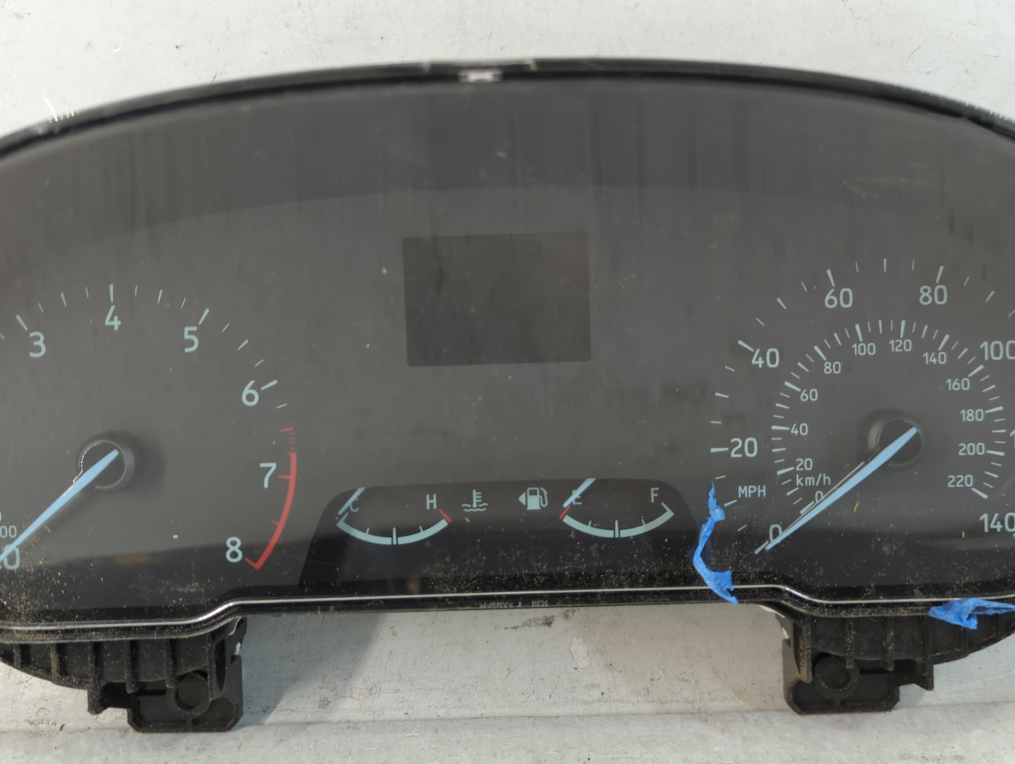 2019-2020 Ford Ecosport Instrument Cluster Speedometer Gauges P/N:GN15-10849-DEL DEL Miles: Fits Fits 2019 2020 OEM Used Aut
