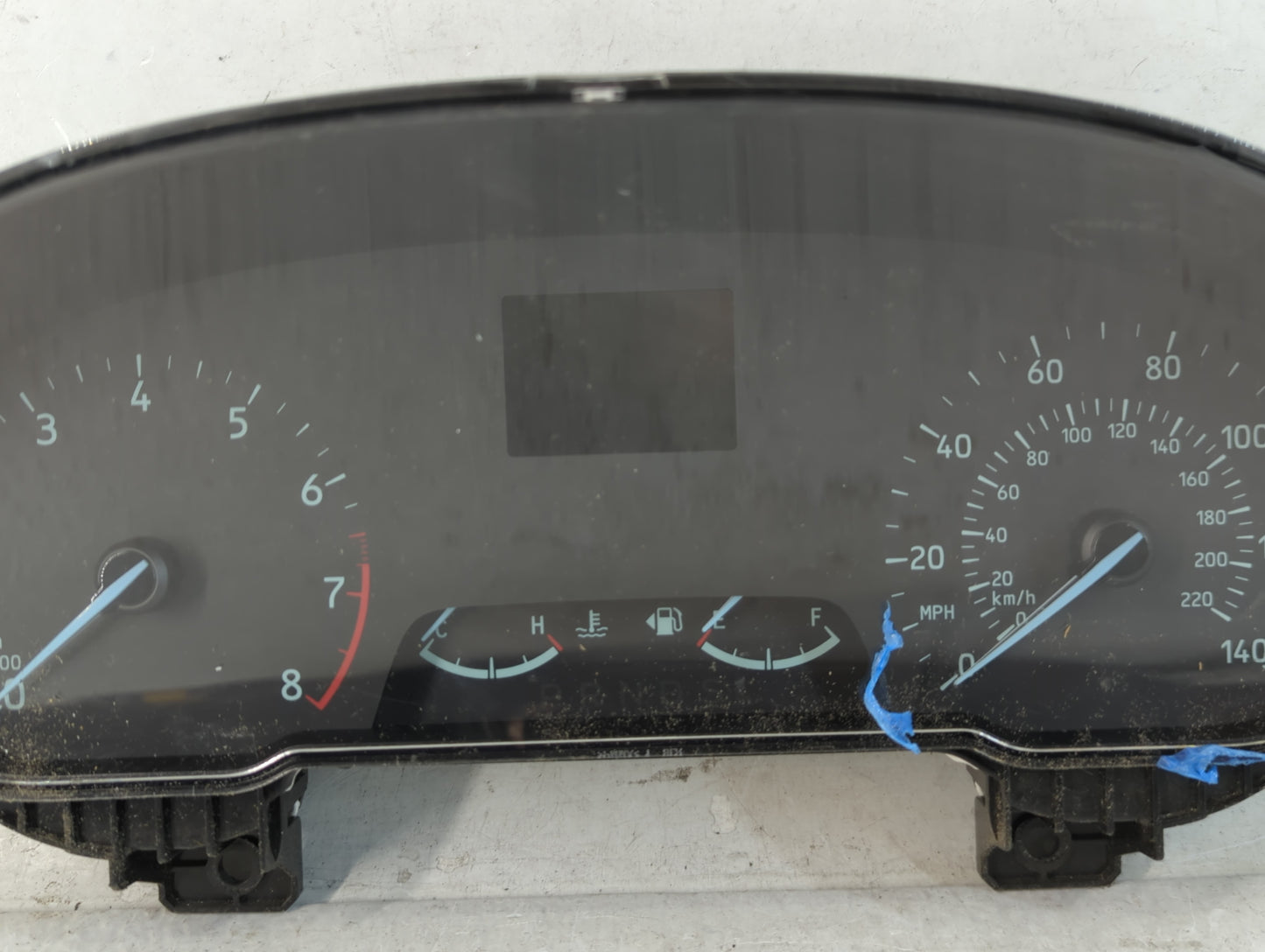 2019-2020 Ford Ecosport Instrument Cluster Speedometer Gauges P/N:GN15-10849-DEL DEL Miles: Fits Fits 2019 2020 OEM Used Aut