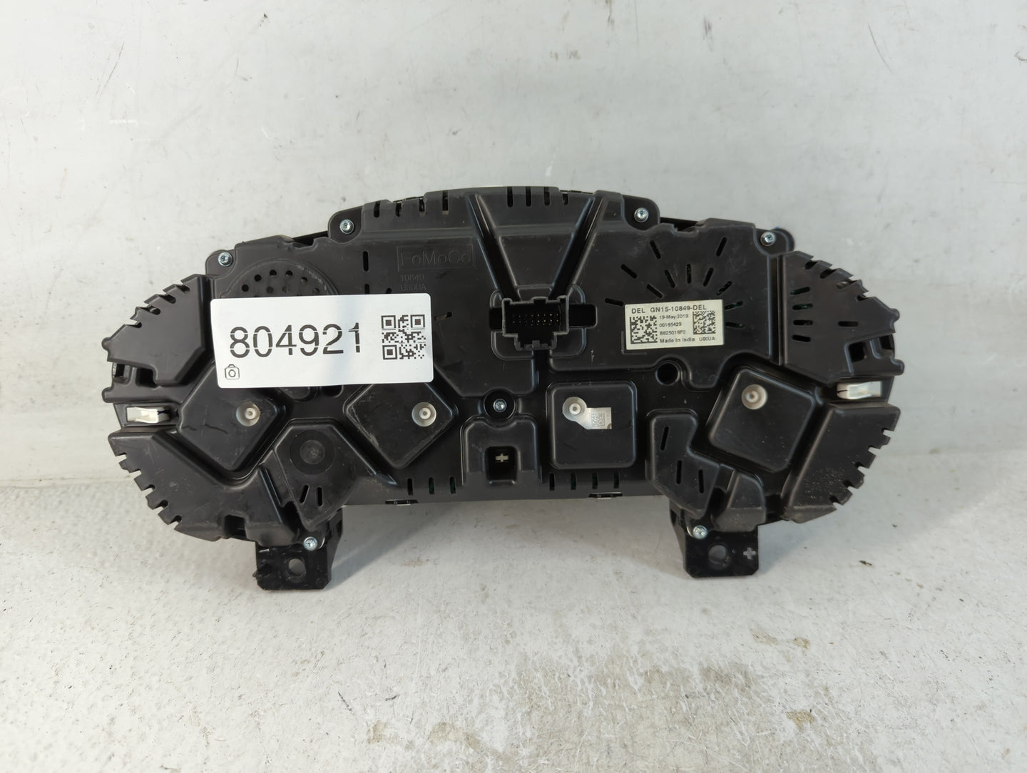 2019-2020 Ford Ecosport Instrument Cluster Speedometer Gauges P/N:GN15-10849-DEL DEL Miles: Fits Fits 2019 2020 OEM Used Aut