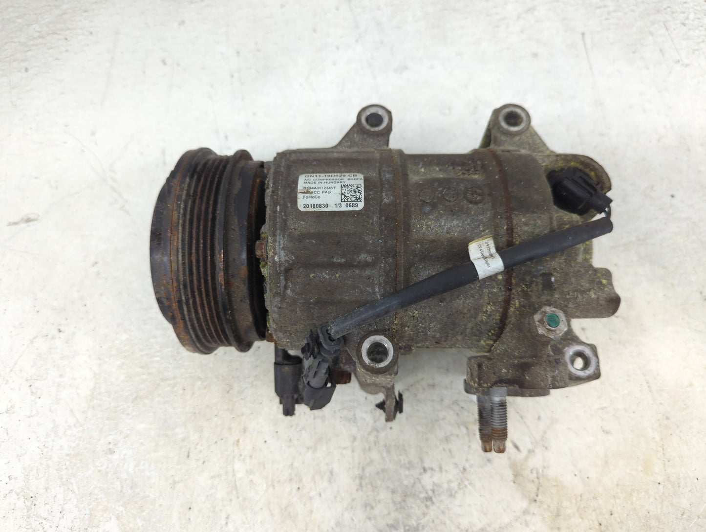 2018-2022 Ford Ecosport Air Conditioning A/c Ac Compressor Oem - Oemusedautoparts1.com