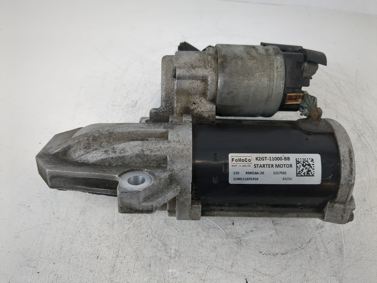 2019-2020 Ford Edge Car Starter Motor Solenoid OEM P/N:K2GT-11000-BB Fits Fits 2019 2020 2021 2022 OEM Used Auto Parts - Oem