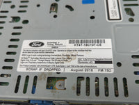 2019 Ford Edge Radio AM FM Cd Player Receiver Replacement P/N:KT4T-19C107-CE Fits OEM Used Auto Parts - Oemusedautoparts1.co