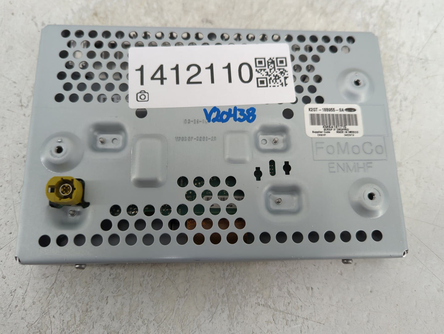 2019-2020 Ford Edge Information Display Screen - Oemusedautoparts1.com