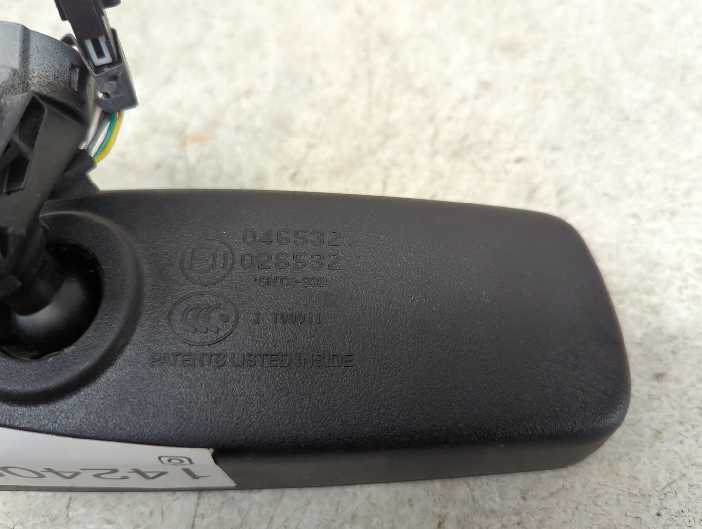 2019-2020 Ford Edge Interior Rear View Mirror Replacement OEM P/N:046532 026532, GNTX-933 Fits Fits 2019 2020 OEM Used Auto 